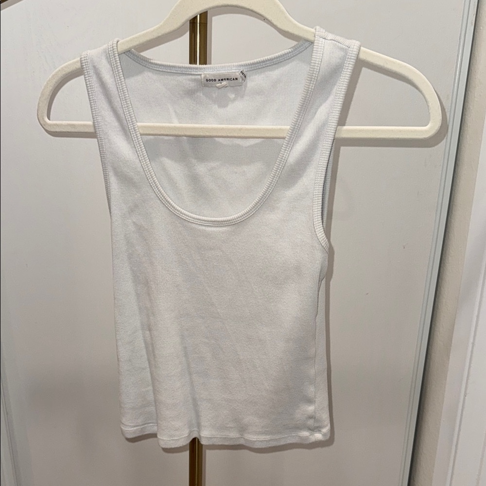 Good American Ribbed Tank